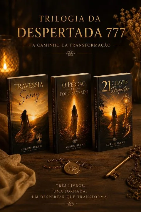 Capa da Trilogia da Despertada 777